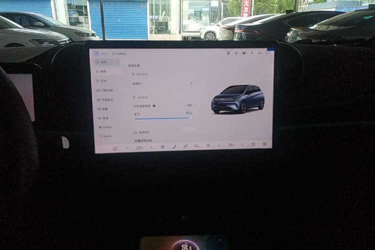 Used BYD Dolphin 2025 Intelligent Driving Version 410 km Fashion Edition Audio And AC Panel