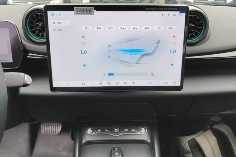 Used BYD Dolphin 2025 Smart Drive Version 420 km Freedom Edition Audio And AC Panel