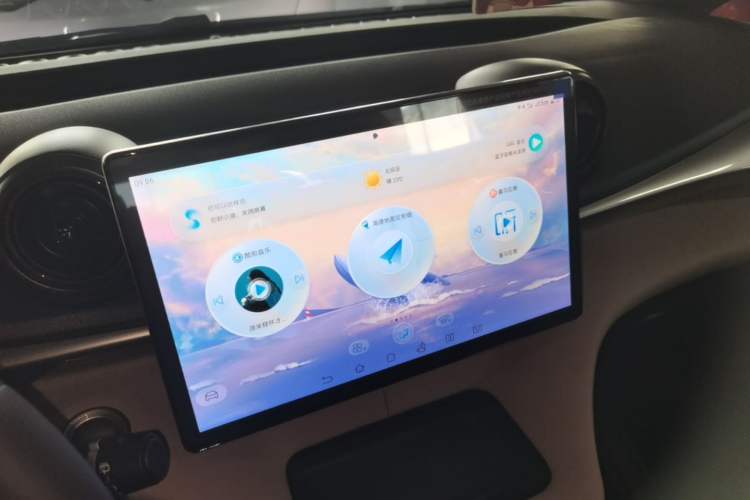 Used BYD Dolphin 2025 420km Free Edition Audio And AC Panel