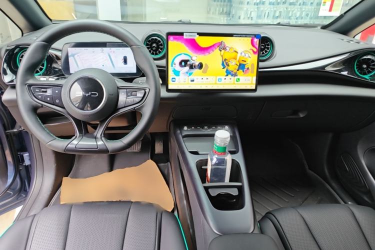Used BYD Dolphin 2025 Smart Drive Version 420 km Freedom Edition Center Console