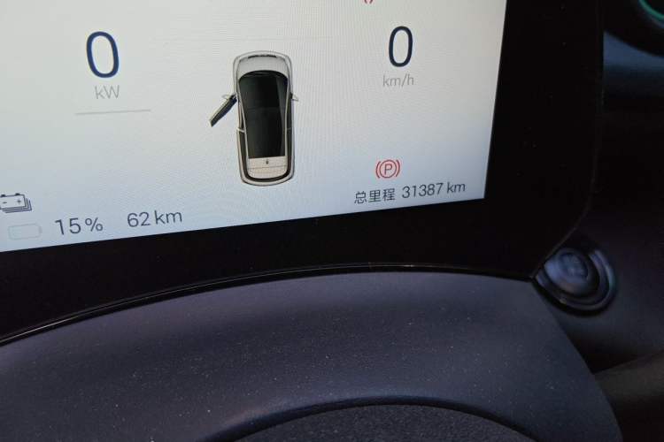 Used BYD Dolphin 2025 420km Active Version Odometer Close Up