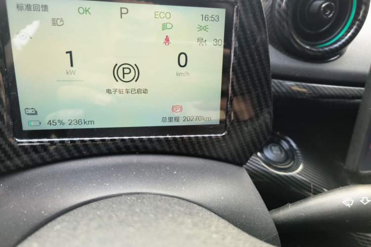 Used BYD Dolphin 2025 520km Range Knight Edition Odometer Close Up