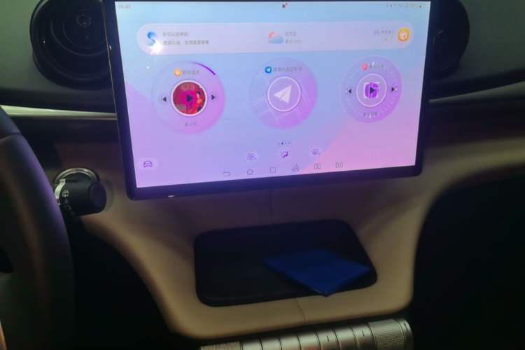 Used BYD Dolphin 2025 420km Free Edition Audio And AC Panel