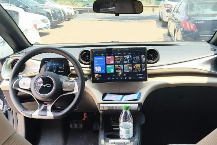 Used BYD Dolphin 2025 420km Free Edition Audio And AC Panel