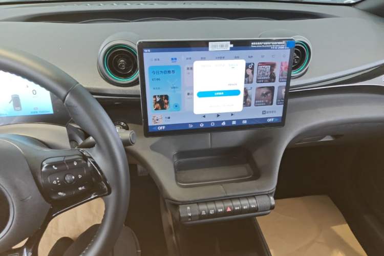 Used BYD Dolphin 2025 420km Fashion Edition Audio And AC Panel