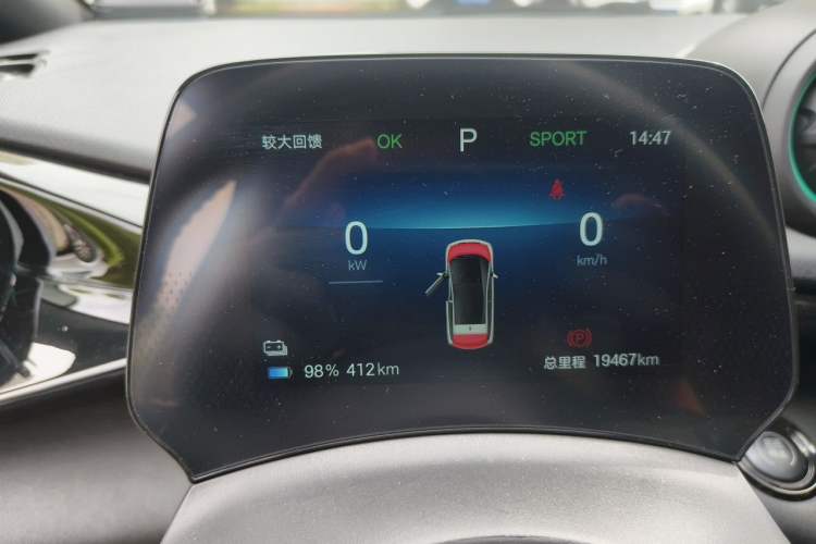 Used BYD Dolphin 2025 420km Fashion Edition Instrument Cluster