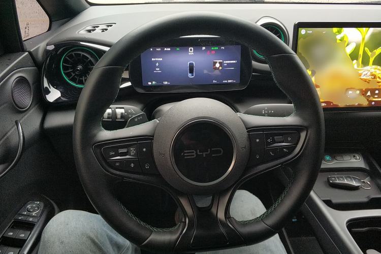 Used BYD Dolphin 2025 Smart Drive Version 420 km Freedom Edition Steering Wheel