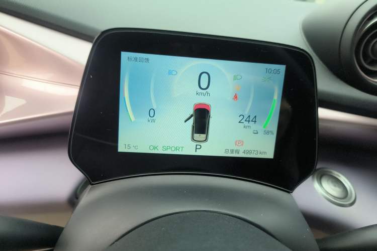 Used BYD Dolphin 2025 420km Free Edition Instrument Cluster
