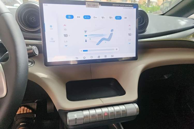 Used BYD Dolphin 2025 420km Free Edition Audio And AC Panel