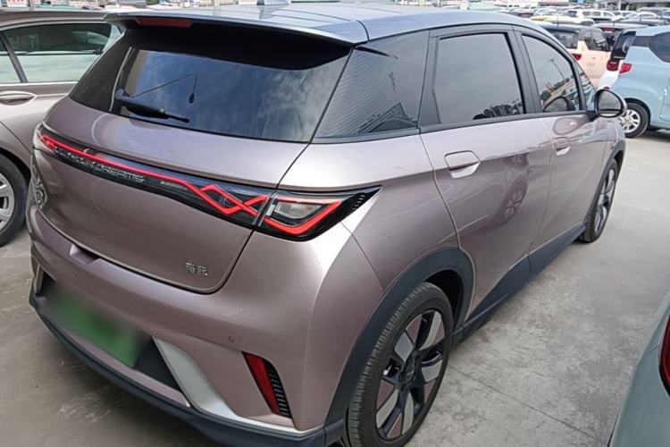Used BYD Dolphin 2025 520km Range Knight Edition Rear Right 45 Deg