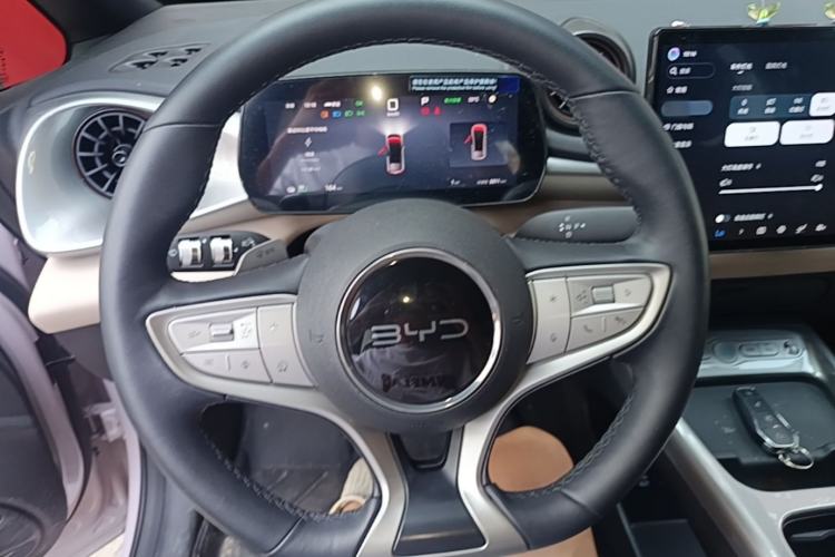 Used BYD Dolphin 2025 Smart Drive Version 420 km Freedom Edition Steering Wheel