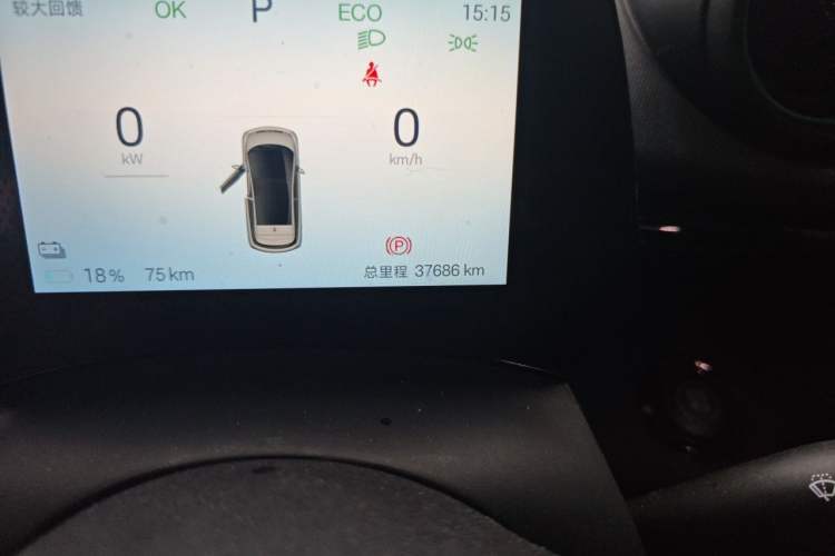 Used BYD Dolphin 2025 420km Free Edition Odometer Close Up
