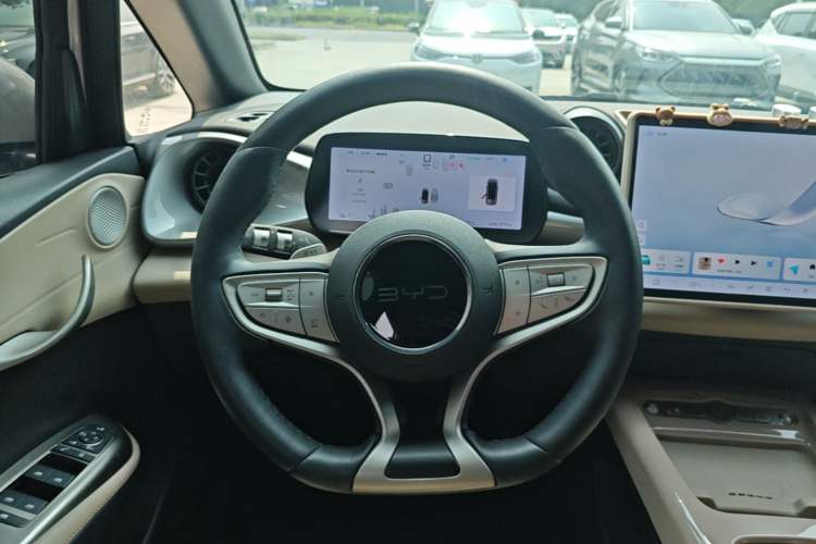 Used BYD Dolphin 2025 Smart Drive Version 420 km Freedom Edition Steering Wheel