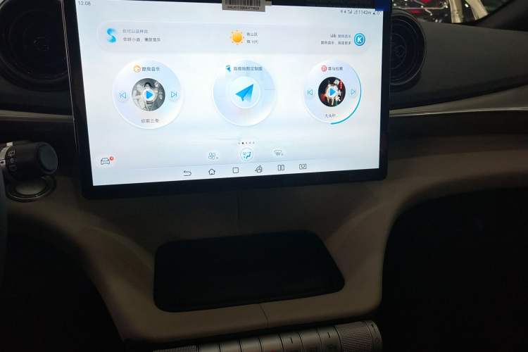 Used BYD Dolphin 2025 420km Free Edition Audio And AC Panel