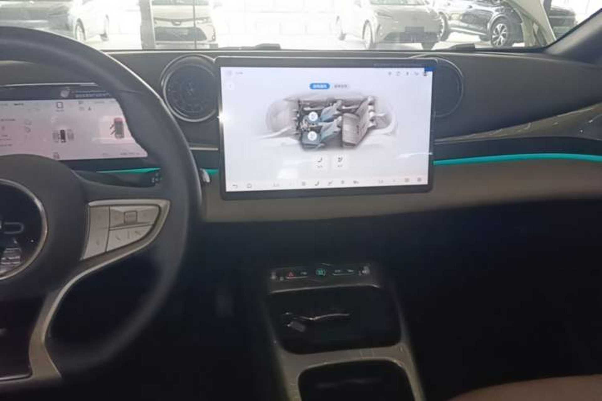 Used BYD Dolphin 2025 Intelligent Driving Version 410 km Fashion Edition Audio And AC Panel