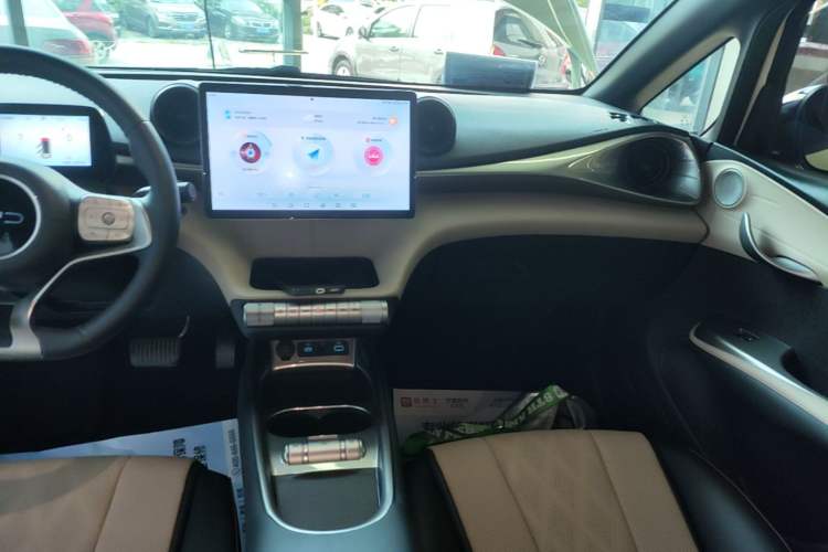 Used BYD Dolphin 2025 420km Free Edition Audio And AC Panel