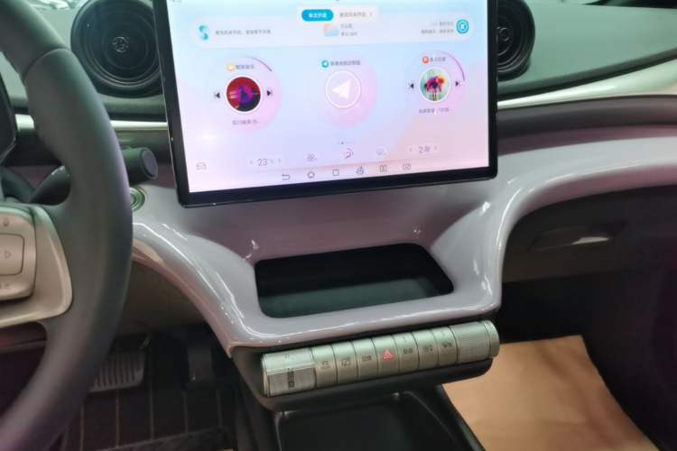 Used BYD Dolphin 2025 420km Fashion Edition Audio And AC Panel