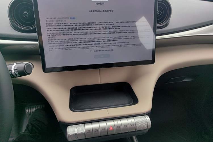 Used BYD Dolphin 2025 420km Free Edition Audio And AC Panel