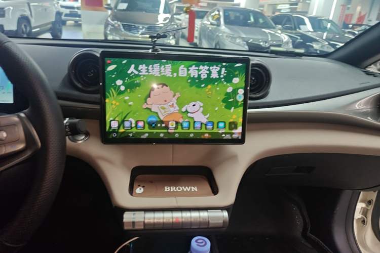 Used BYD Dolphin 2025 420km Fashion Edition Audio And AC Panel