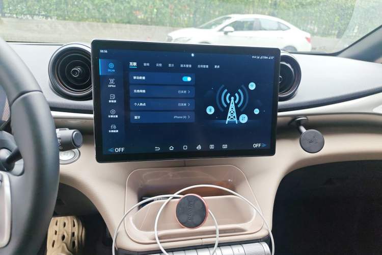 Used BYD Dolphin 2025 420km Free Edition Audio And AC Panel