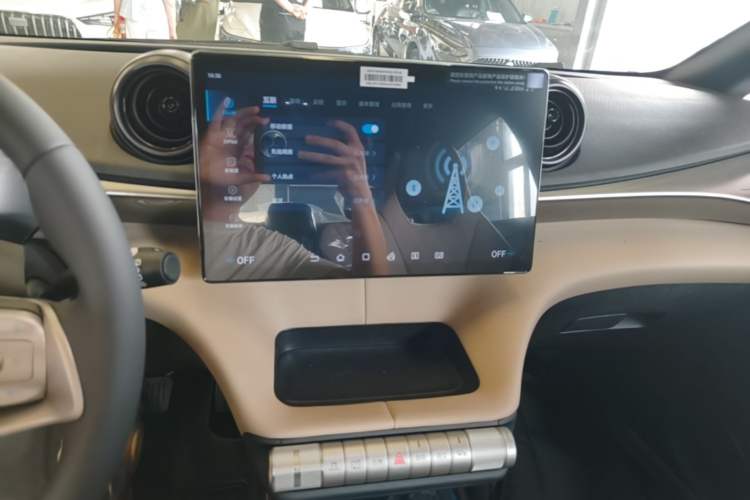 Used BYD Dolphin 2025 420km Free Edition Audio And AC Panel
