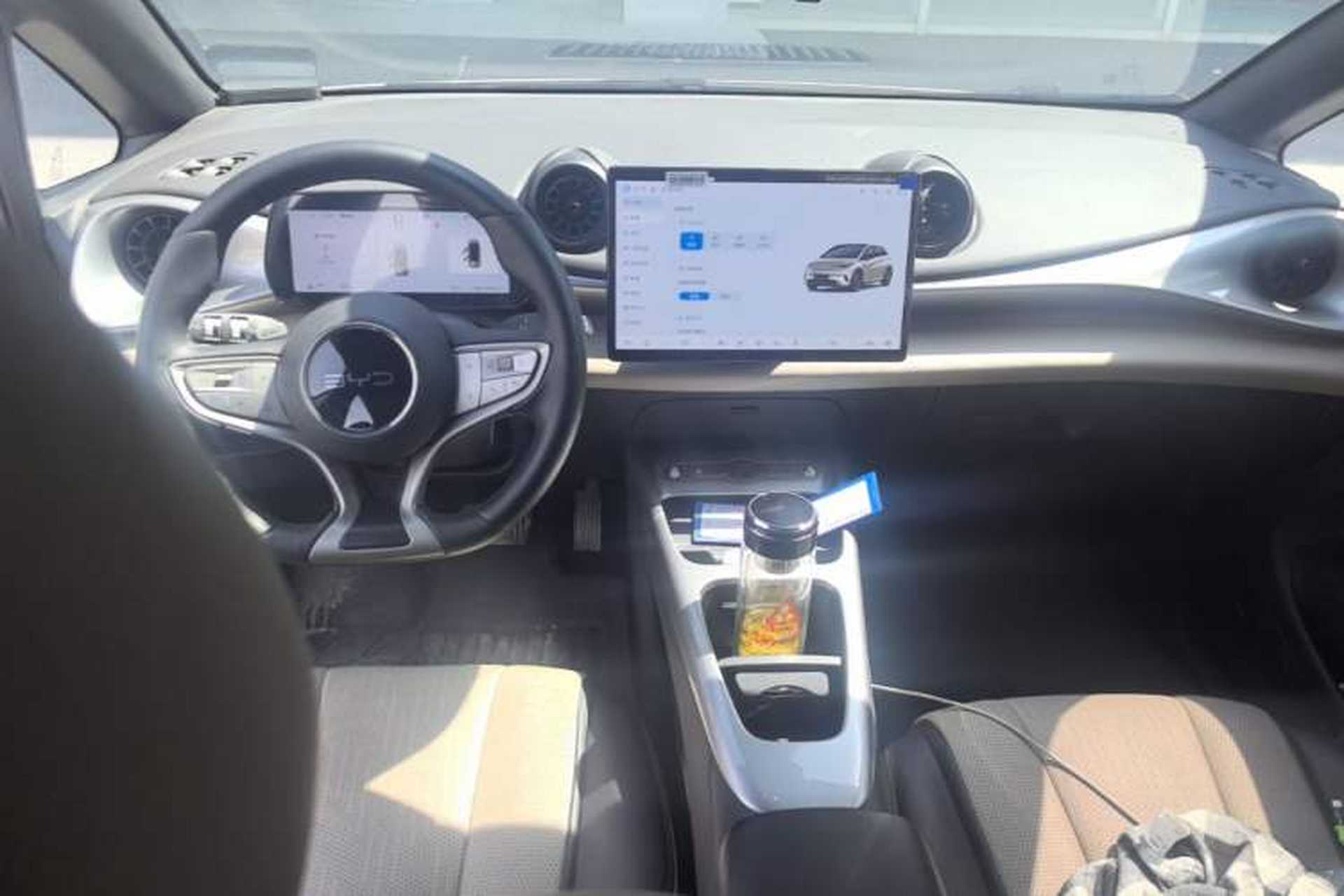 Used BYD Dolphin 2025 Smart Drive Version 420 km Freedom Edition Center Console
