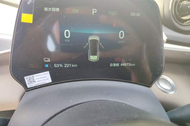Used BYD Dolphin 2025 420km Active Version Odometer Close Up