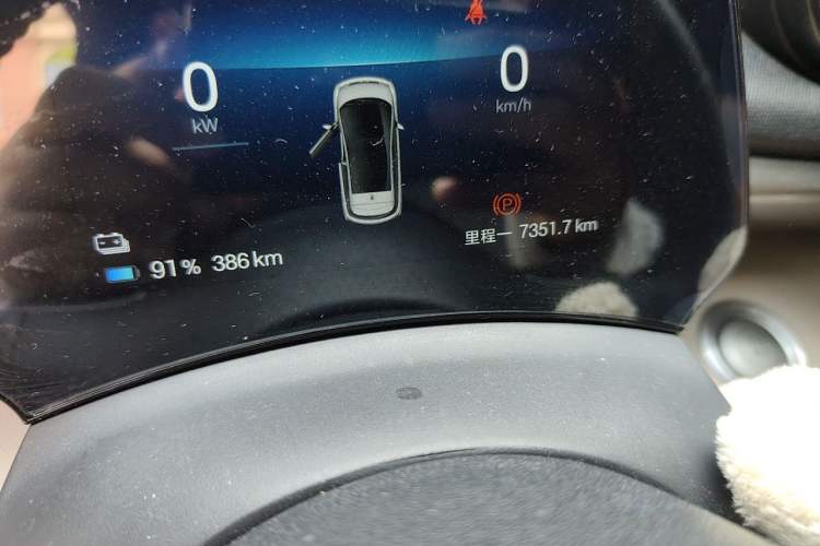 Used BYD Dolphin 2025 420km Free Edition Odometer Close Up
