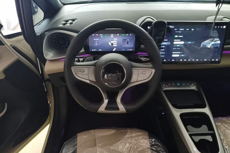 Used BYD Dolphin 2025 Smart Drive Version 420 km Freedom Edition Steering Wheel