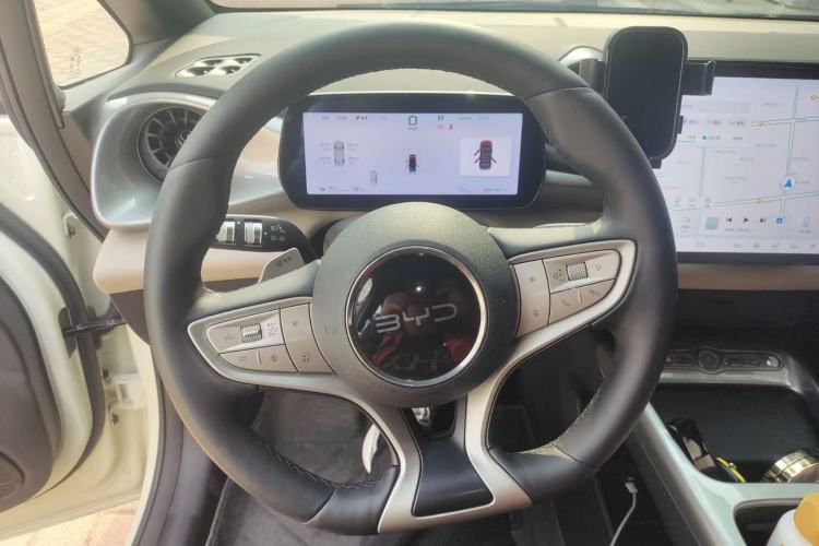 Used BYD Dolphin 2025 Smart Drive Version 420 km Freedom Edition Steering Wheel