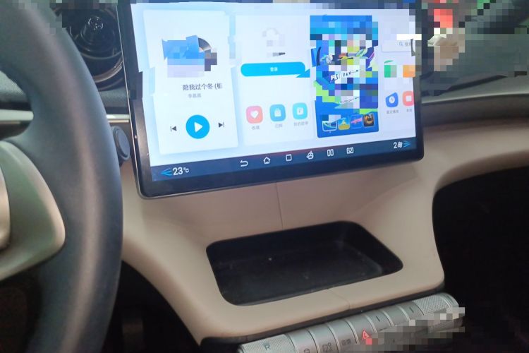 Used BYD Dolphin 2025 420km Free Edition Audio And AC Panel