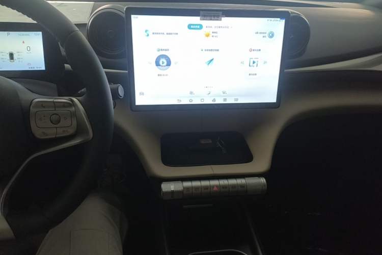Used BYD Dolphin 2025 420km Free Edition Audio And AC Panel