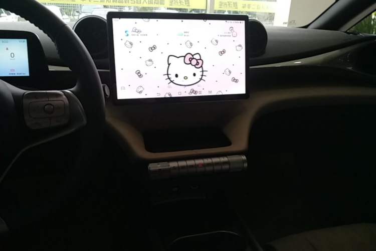 Used BYD Dolphin 2025 420km Free Edition Audio And AC Panel