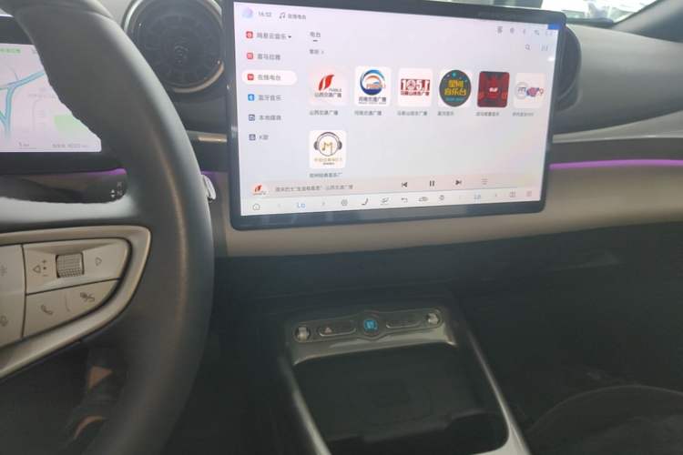 Used BYD Dolphin 2025 Intelligent Driving Version 410 km Fashion Edition Audio And AC Panel