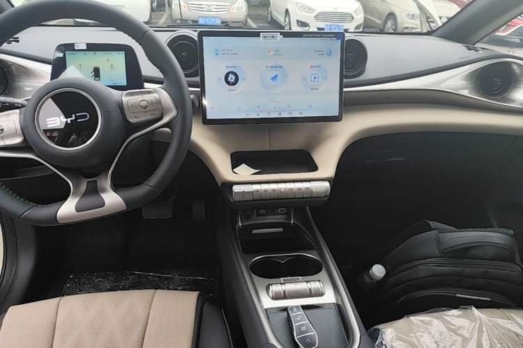 Used BYD Dolphin 2025 420km Free Edition Audio And AC Panel
