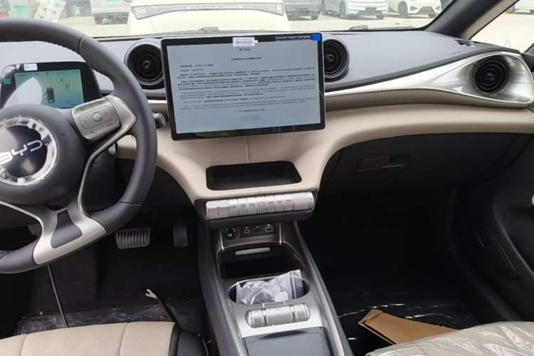 Used BYD Dolphin 2025 420km Free Edition Audio And AC Panel