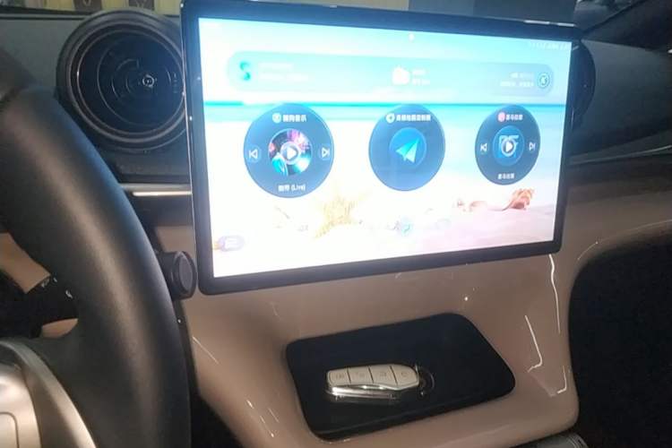Used BYD Dolphin 2025 420km Free Edition Audio And AC Panel