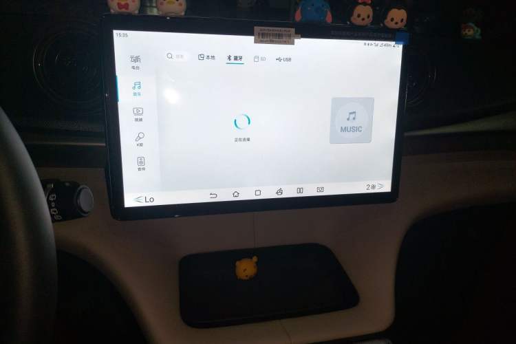Used BYD Dolphin 2025 420km Free Edition Audio And AC Panel