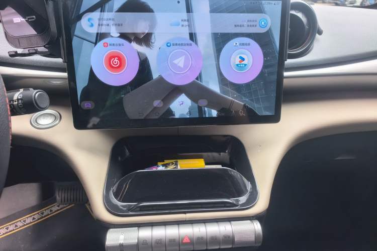 Used BYD Dolphin 2025 420km Free Edition Audio And AC Panel