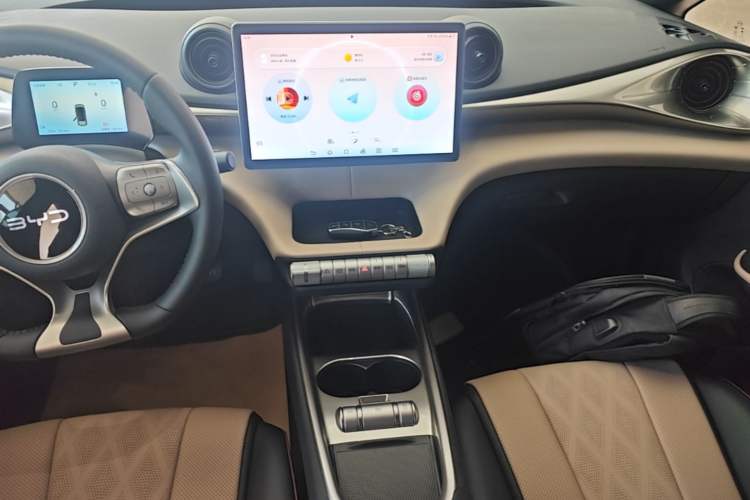 Used BYD Dolphin 2025 420km Free Edition Audio And AC Panel