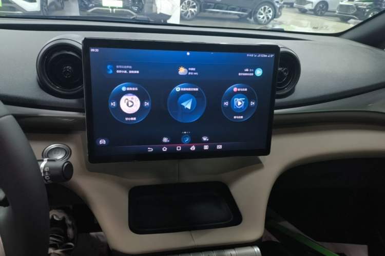 Used BYD Dolphin 2025 420km Fashion Edition Audio And AC Panel