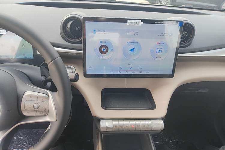 Used BYD Dolphin 2025 420km Free Edition Audio And AC Panel