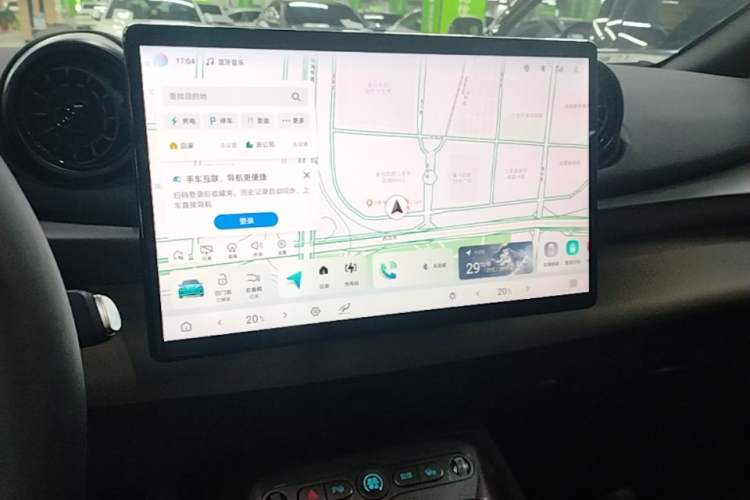 Used BYD Dolphin 2025 Smart Drive Version 420 km Freedom Edition Audio And AC Panel