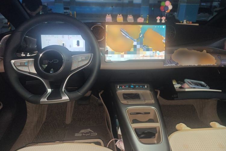 Used BYD Dolphin 2025 Smart Drive Version 420 km Freedom Edition Center Console