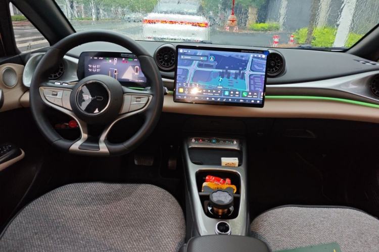 Used BYD Dolphin 2025 Intelligent Driving Version 520km Range Knight Edition Center Console