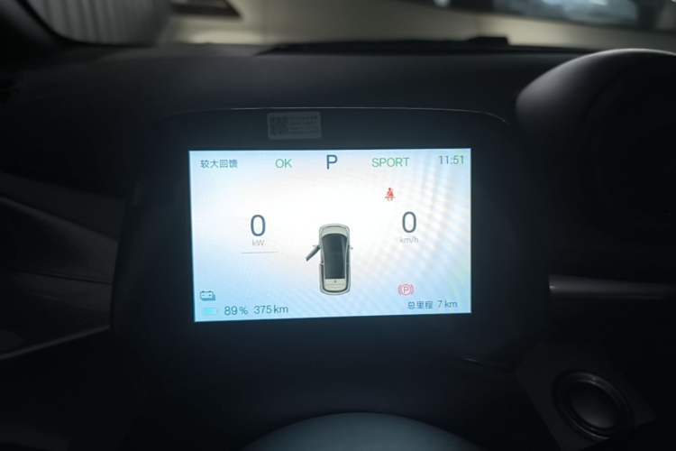 Used BYD Dolphin 2025 420km Free Edition Instrument Cluster