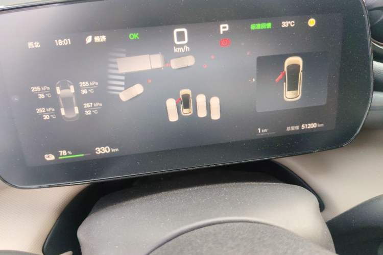 Used BYD Dolphin 2025 Smart Drive Version 420 km Freedom Edition Instrument Cluster