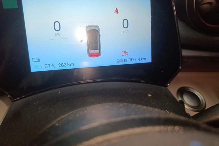 Used BYD Dolphin 2025 420km Free Edition Odometer Close Up