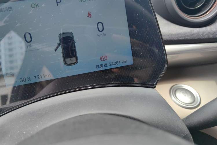 Used BYD Dolphin 2025 420km Active Version Odometer Close Up