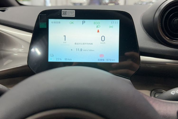 Used BYD Dolphin 2025 420km Free Edition Odometer Close Up